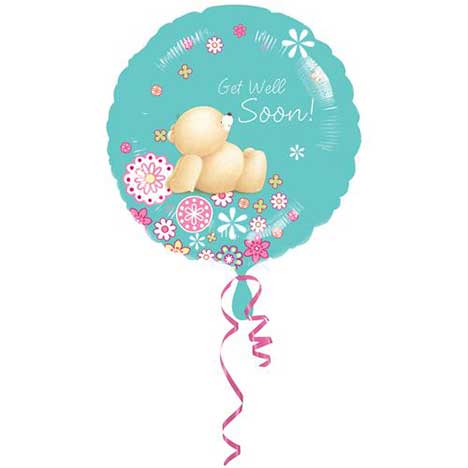 Get Well Soon Forever Friends Foil Balloon (Unfilled)
